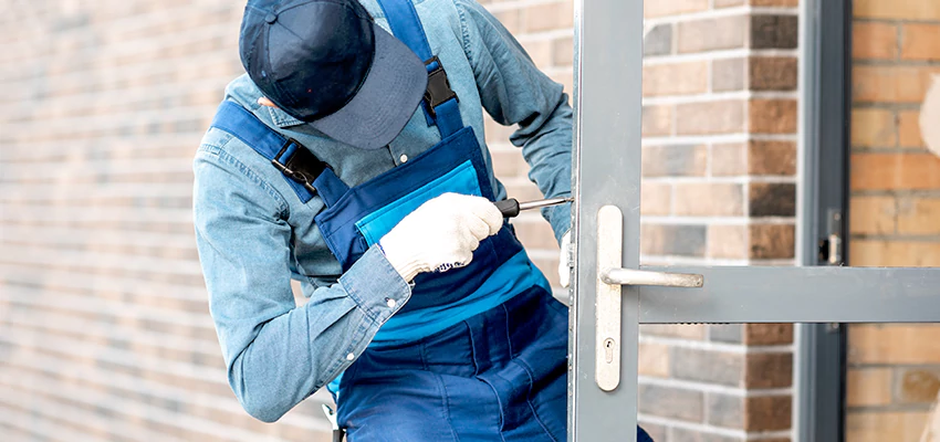 Pivot Storefront Door Locks Installation in North Fair Oaks, California
